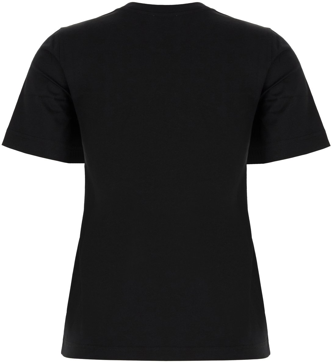 Burberry Burberry Black cotton t-shirt Zwart
