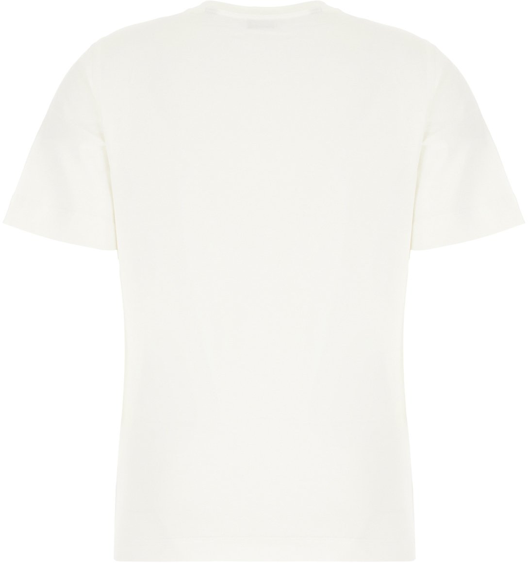 Burberry Burberry White cotton t-shirt Wit