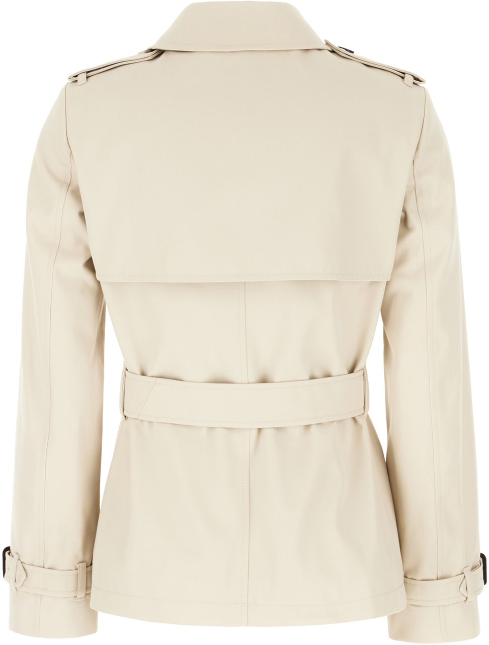 Burberry Burberry Sand polyester blend trench Neutraal