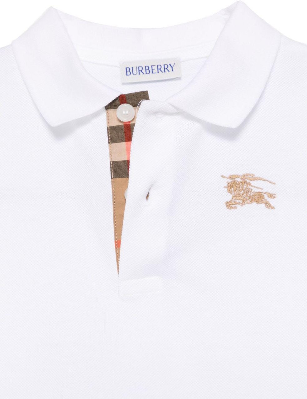 Burberry T-Shirts And Polos White Wit