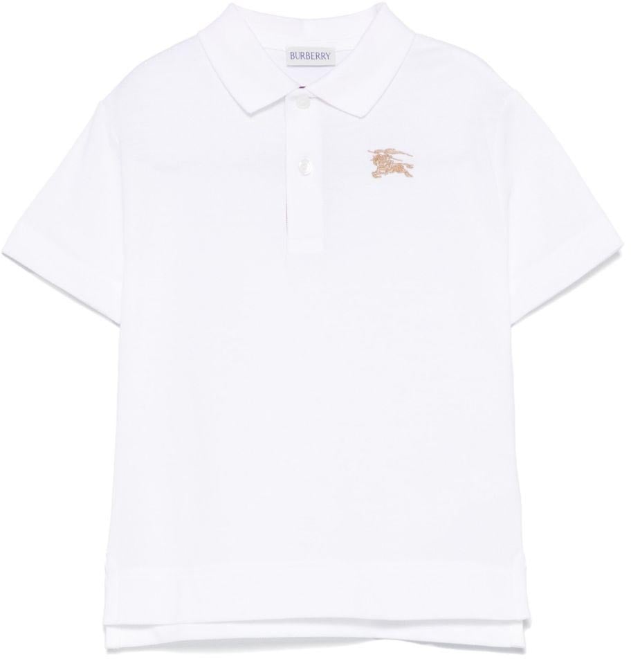 Burberry T-Shirts And Polos White Wit