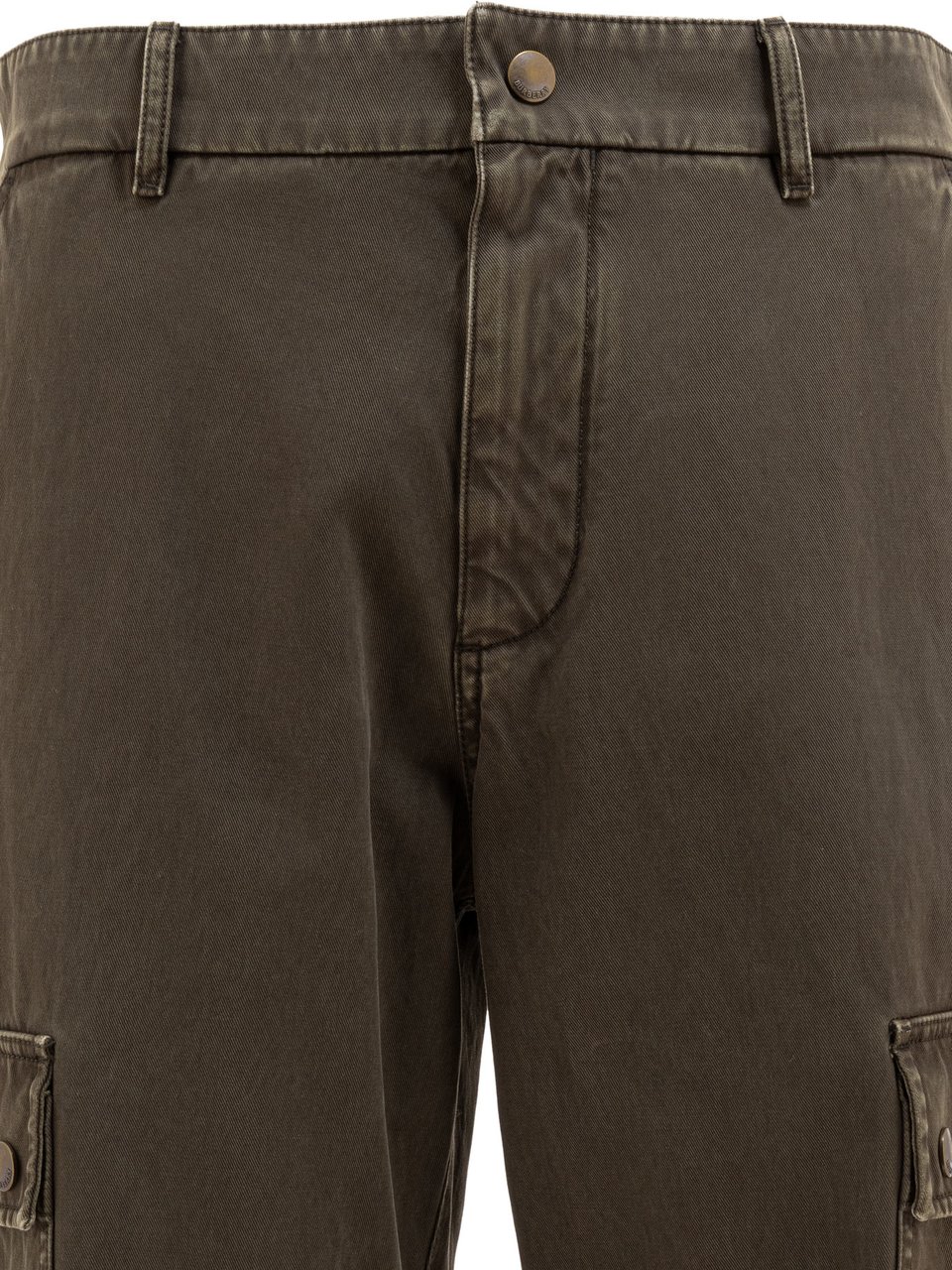 Burberry Gabardine cargo trousers Bruin