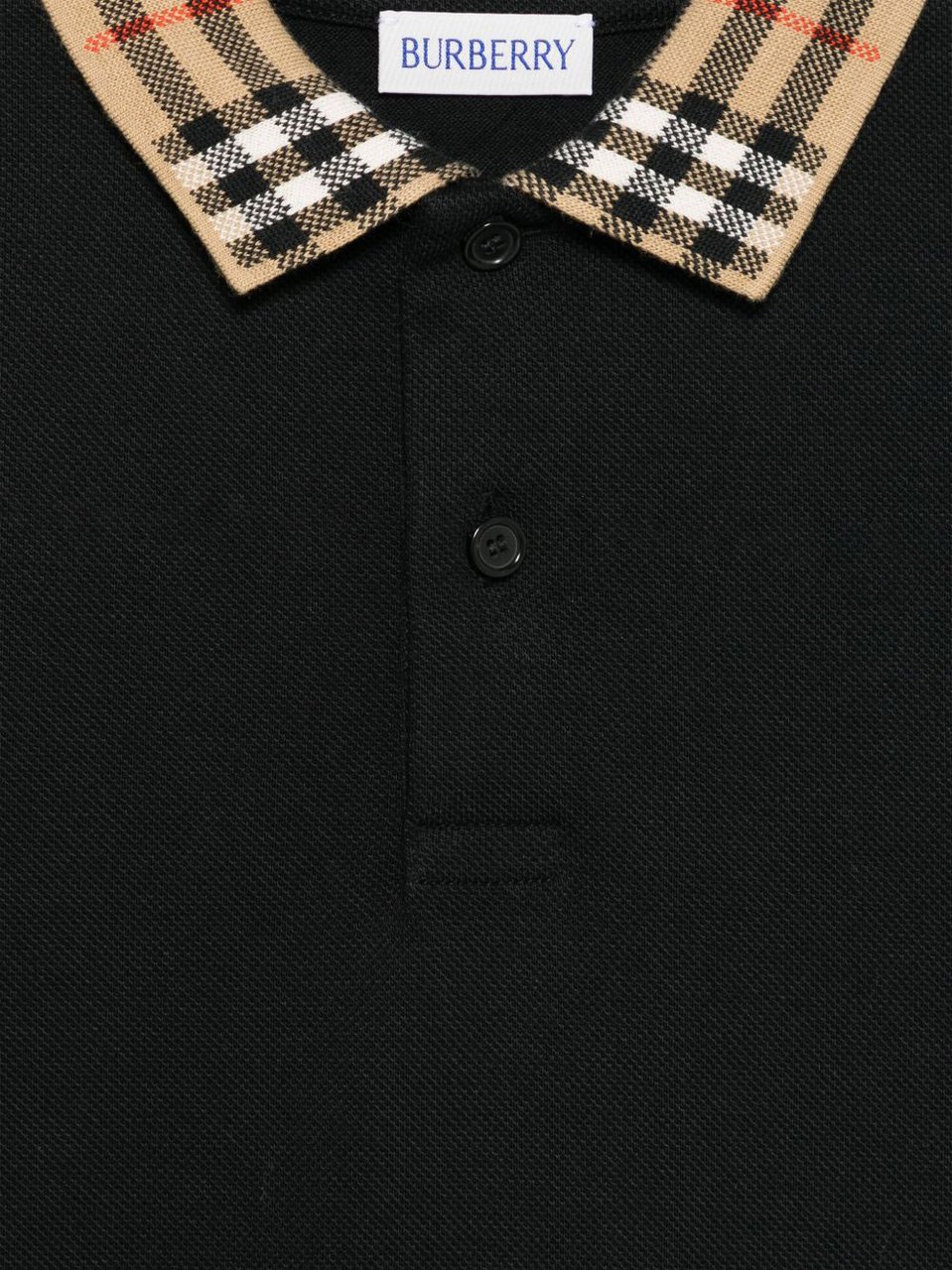 Burberry T-Shirts And Polos Black Zwart