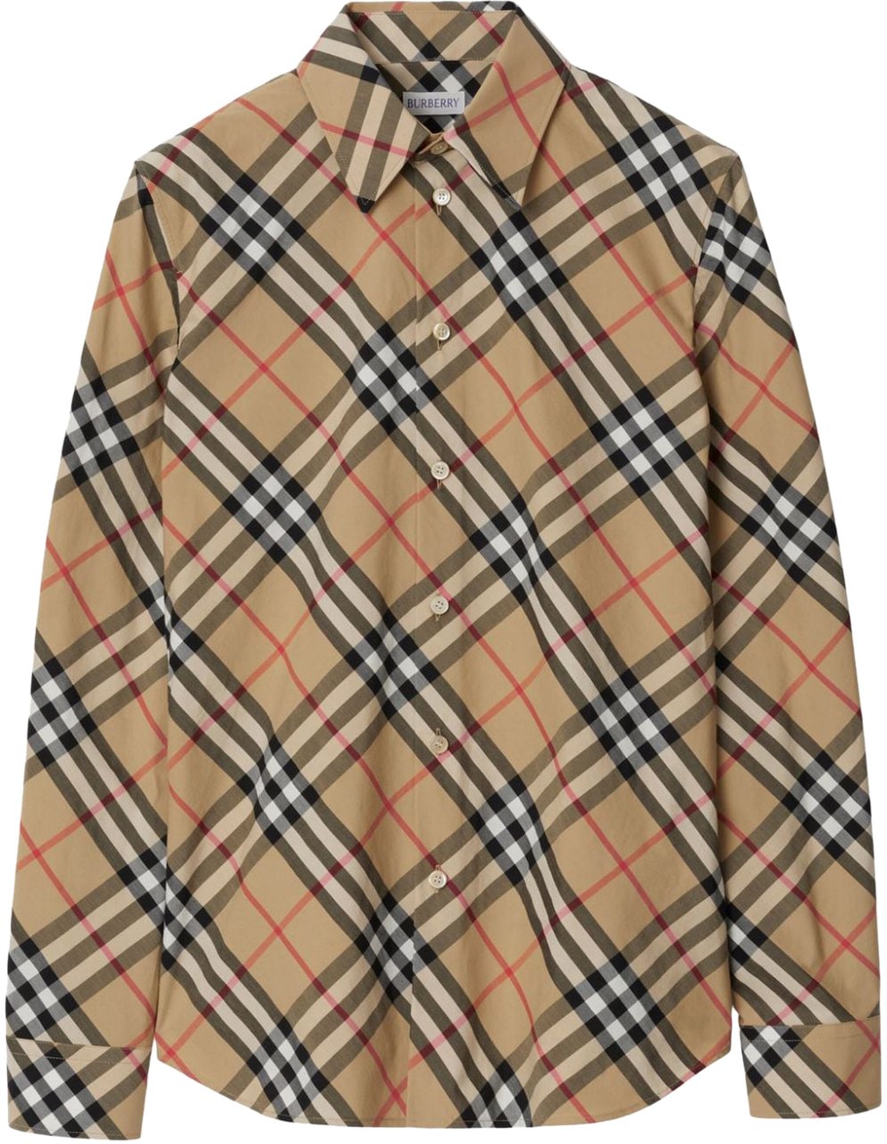 Burberry Shirts Beige Beige