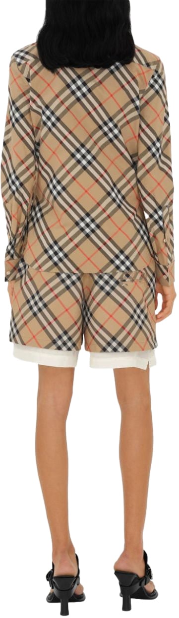 Burberry Shirts Beige Beige