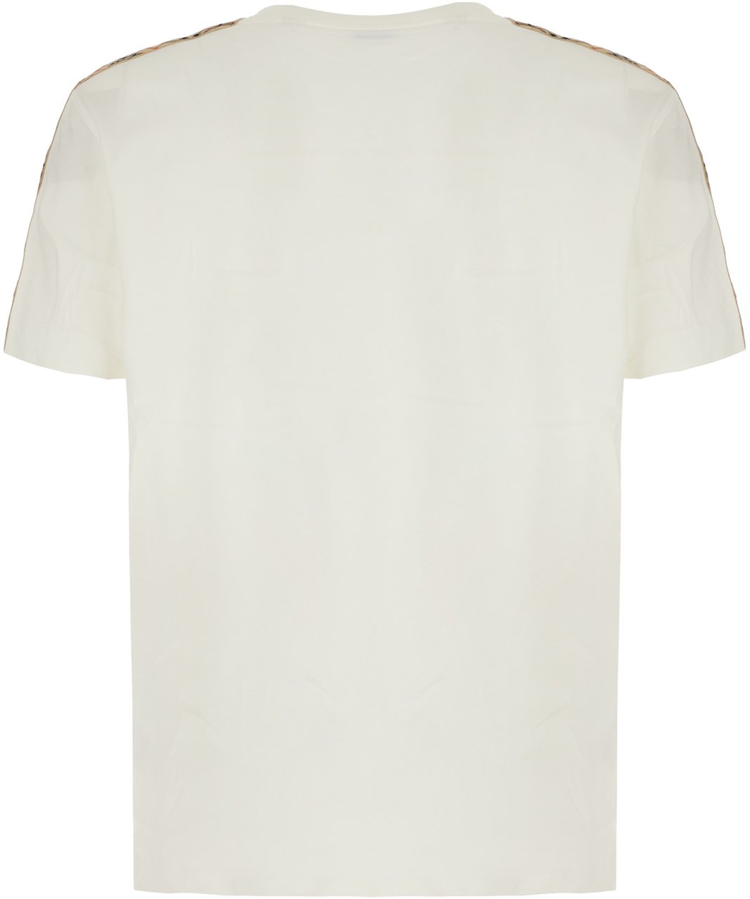 Burberry White cotton t-shirt Wit