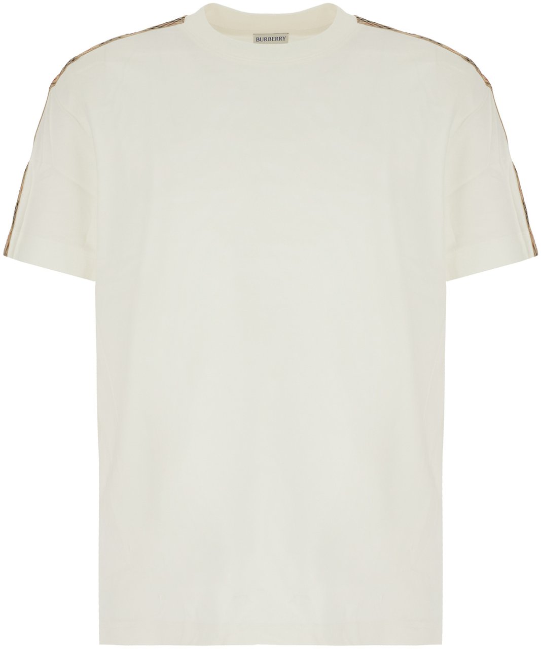 Burberry White cotton t-shirt Wit