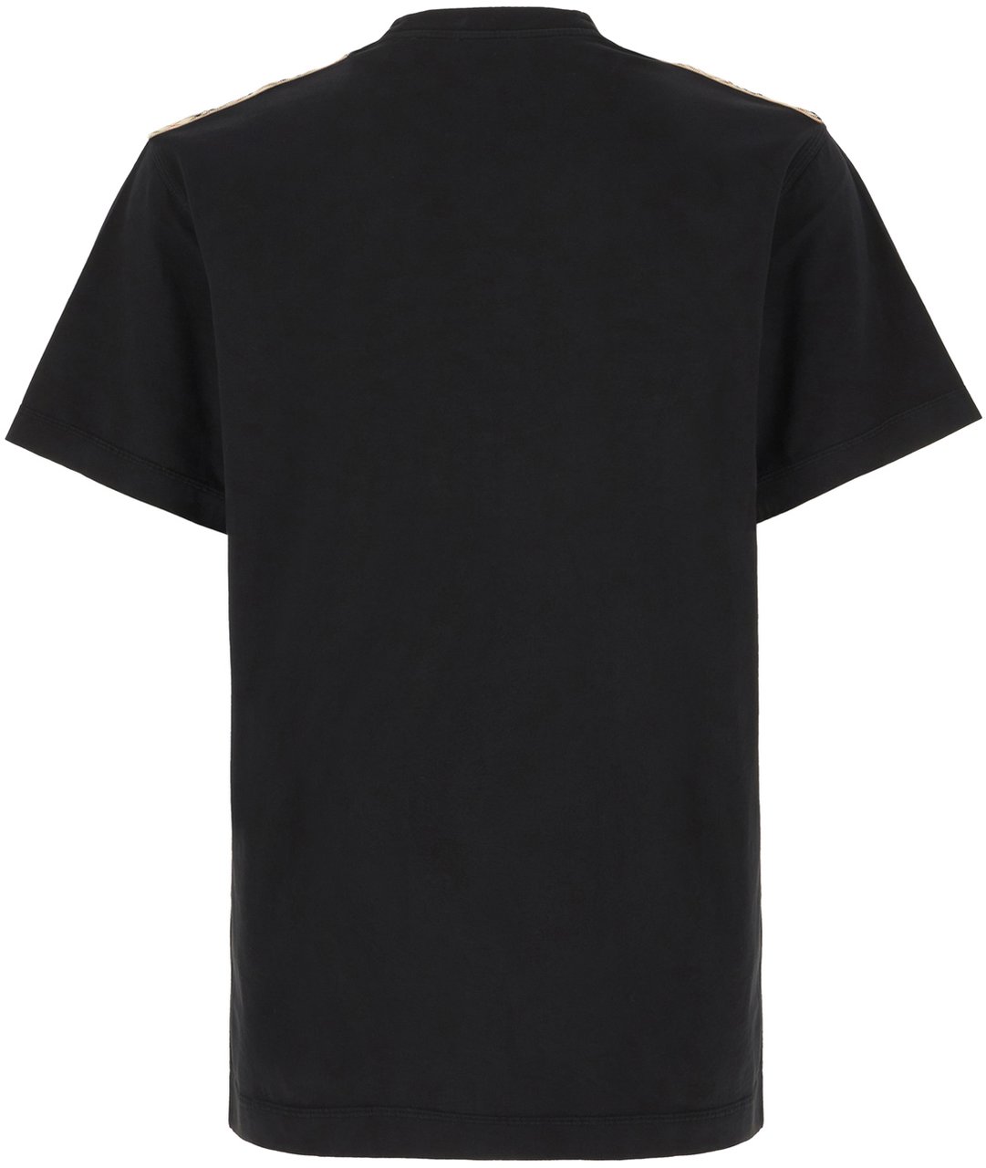 Burberry Black cotton t-shirt Zwart