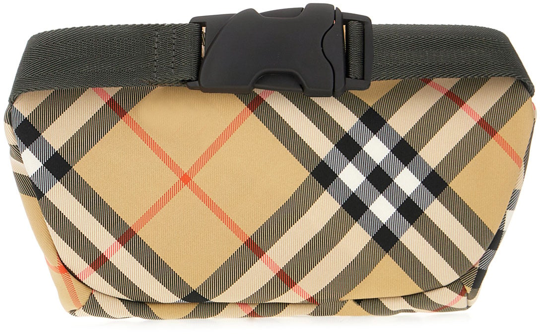 Burberry Burberry Printed polyester blend belt bag Divers