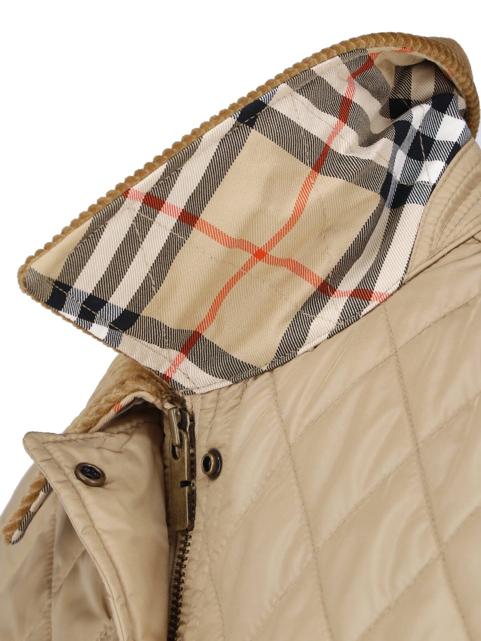 Burberry Beige nylon padded jacket Beige