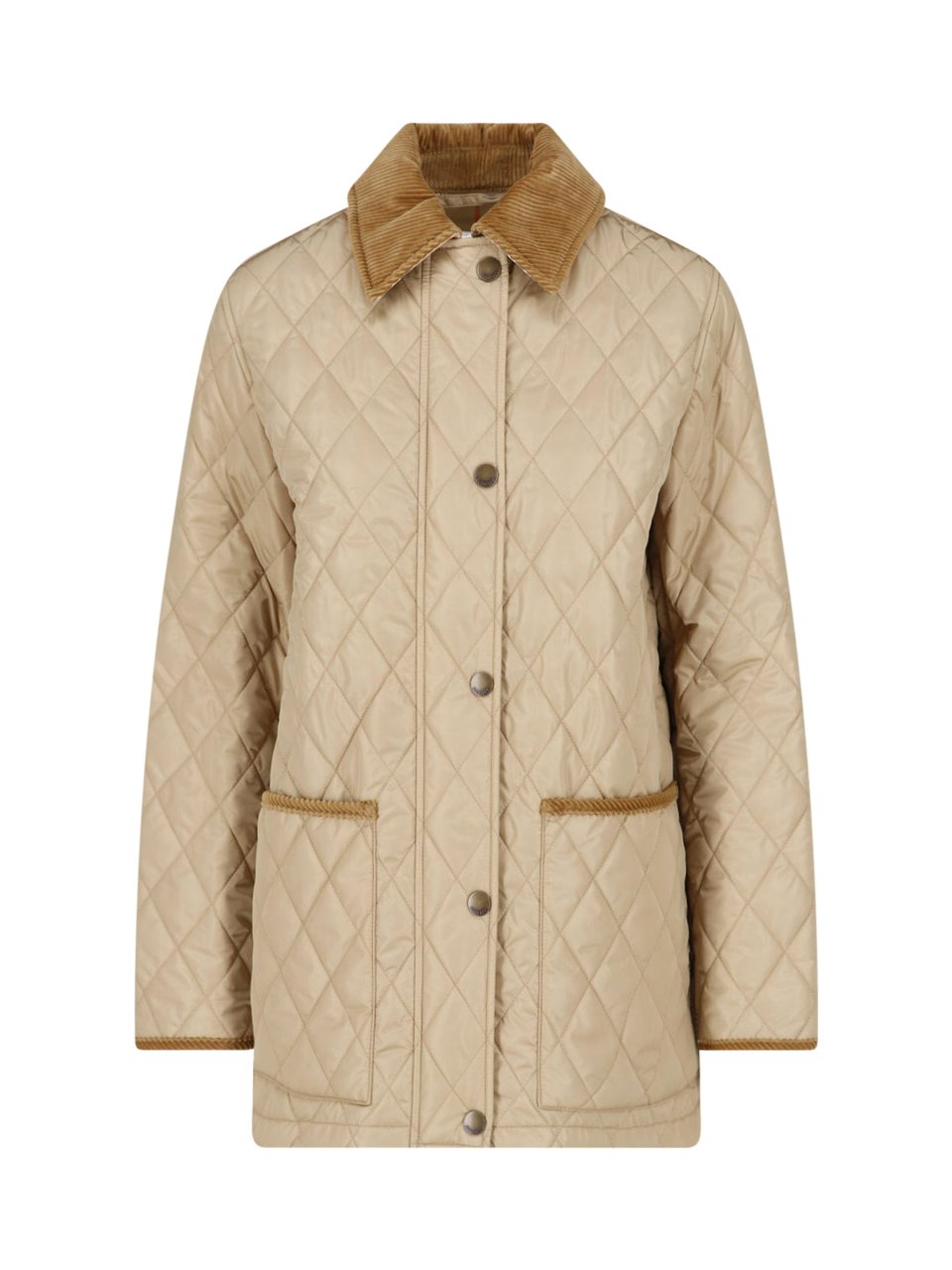 Burberry Beige nylon padded jacket Beige