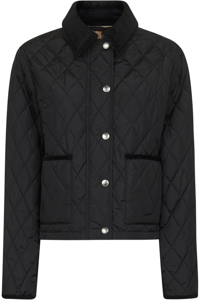 Burberry Jackets Black Zwart