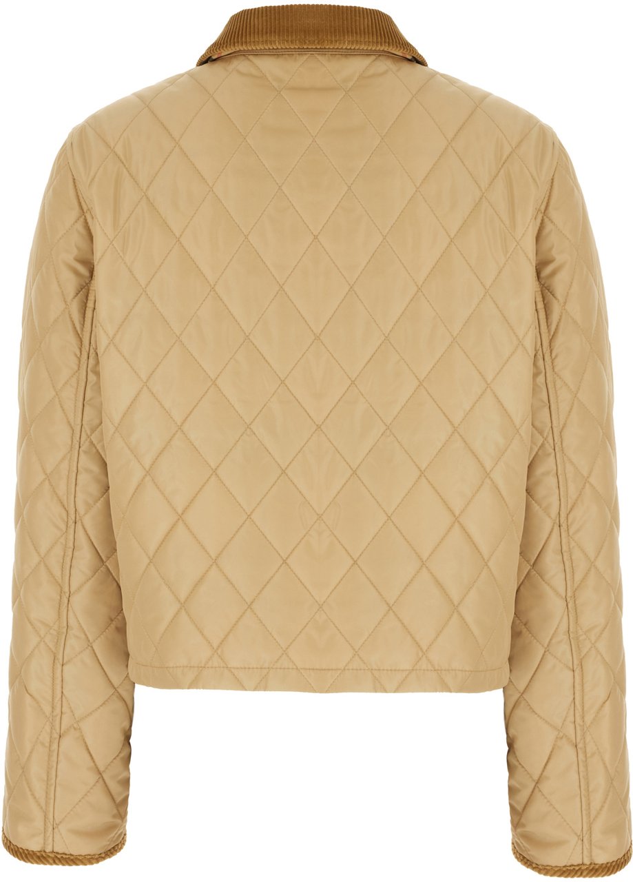 Burberry Beige nylon padded jacket Beige