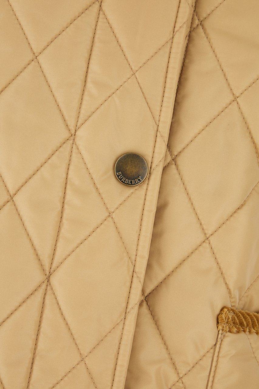 Burberry Beige nylon padded jacket Beige