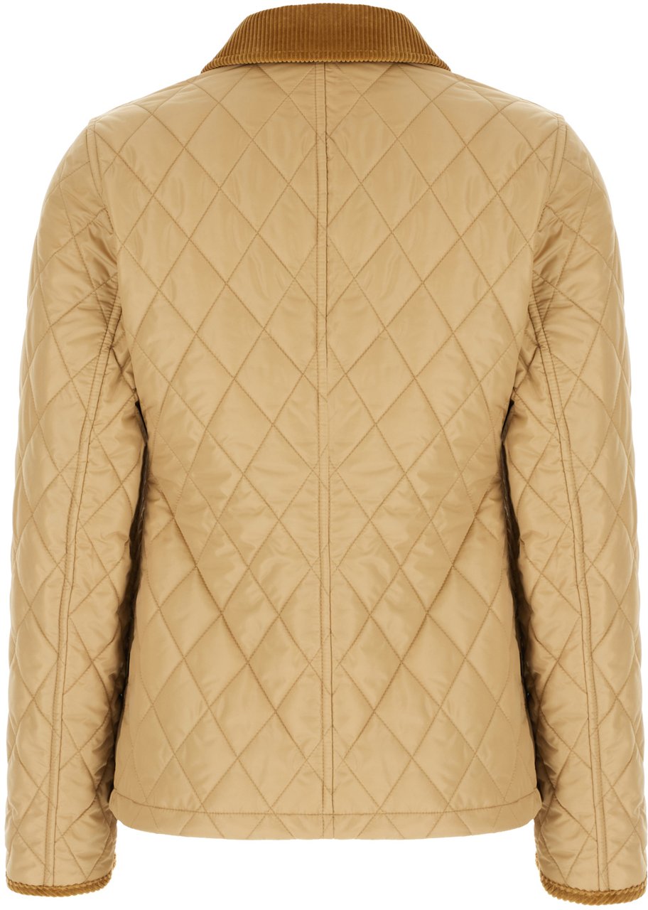 Burberry Beige nylon padded jacket Beige