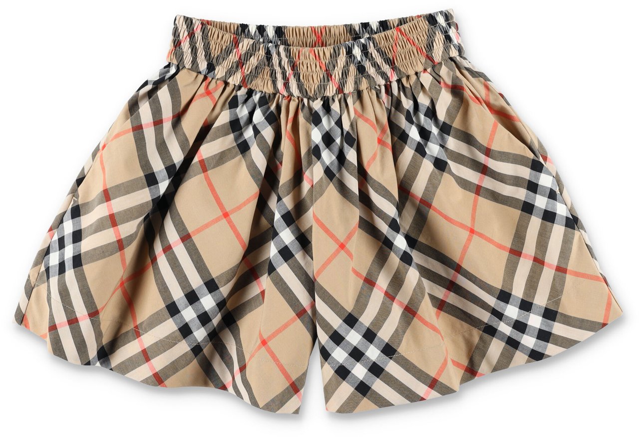Burberry Shorts Check Sand Ip Check Divers