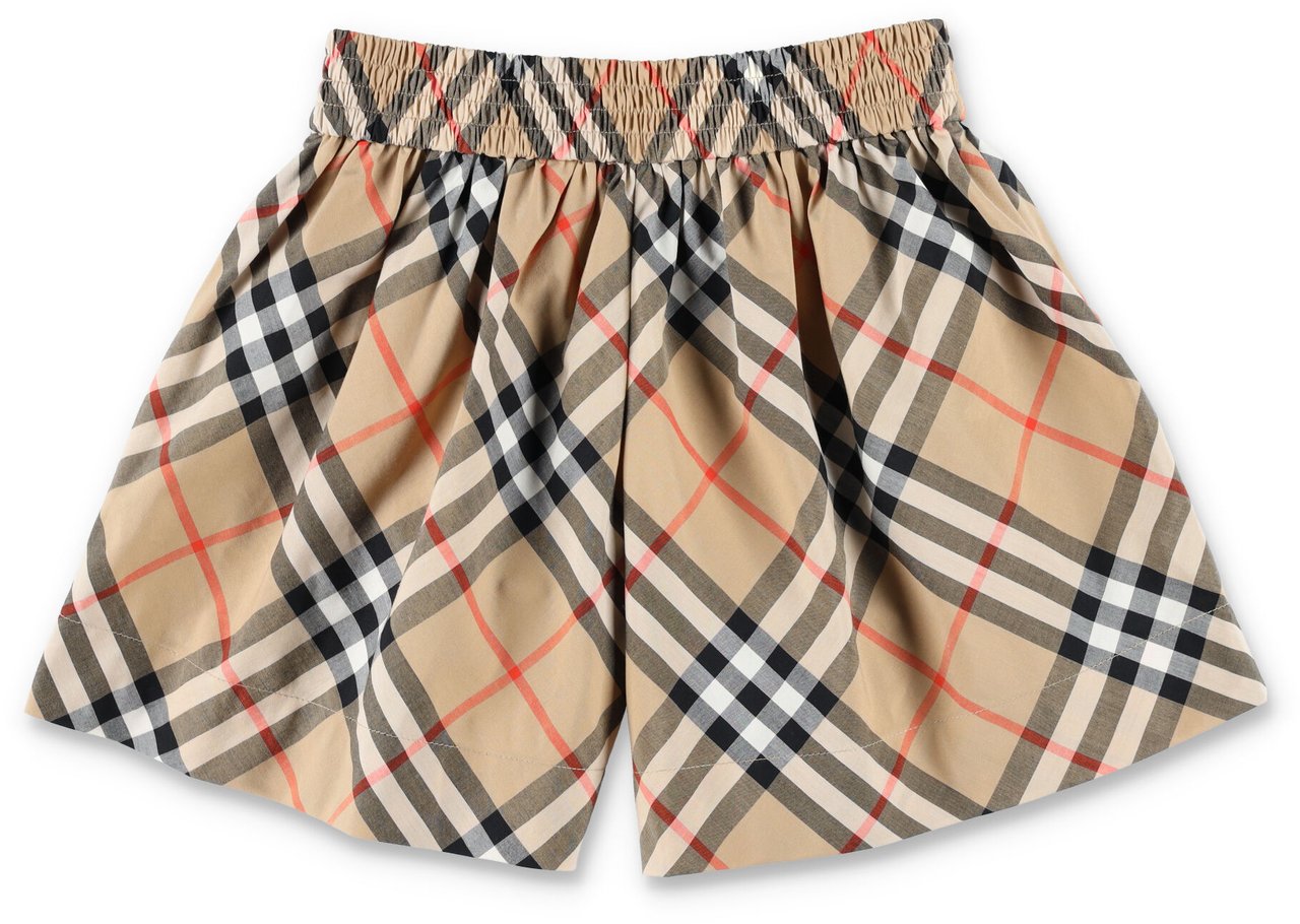 Burberry Shorts Check Sand Ip Check Divers