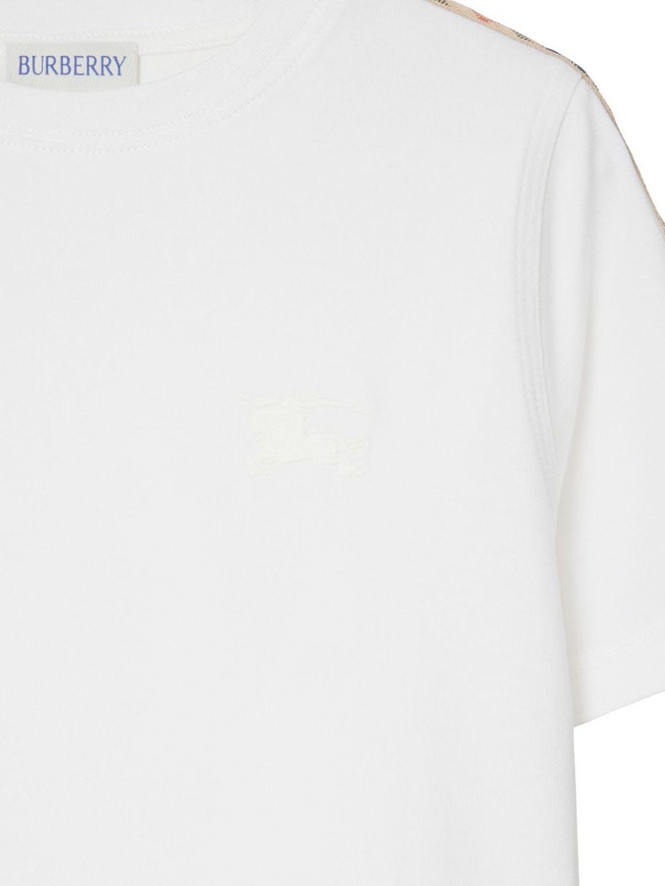 Burberry T-Shirts And Polos White Wit