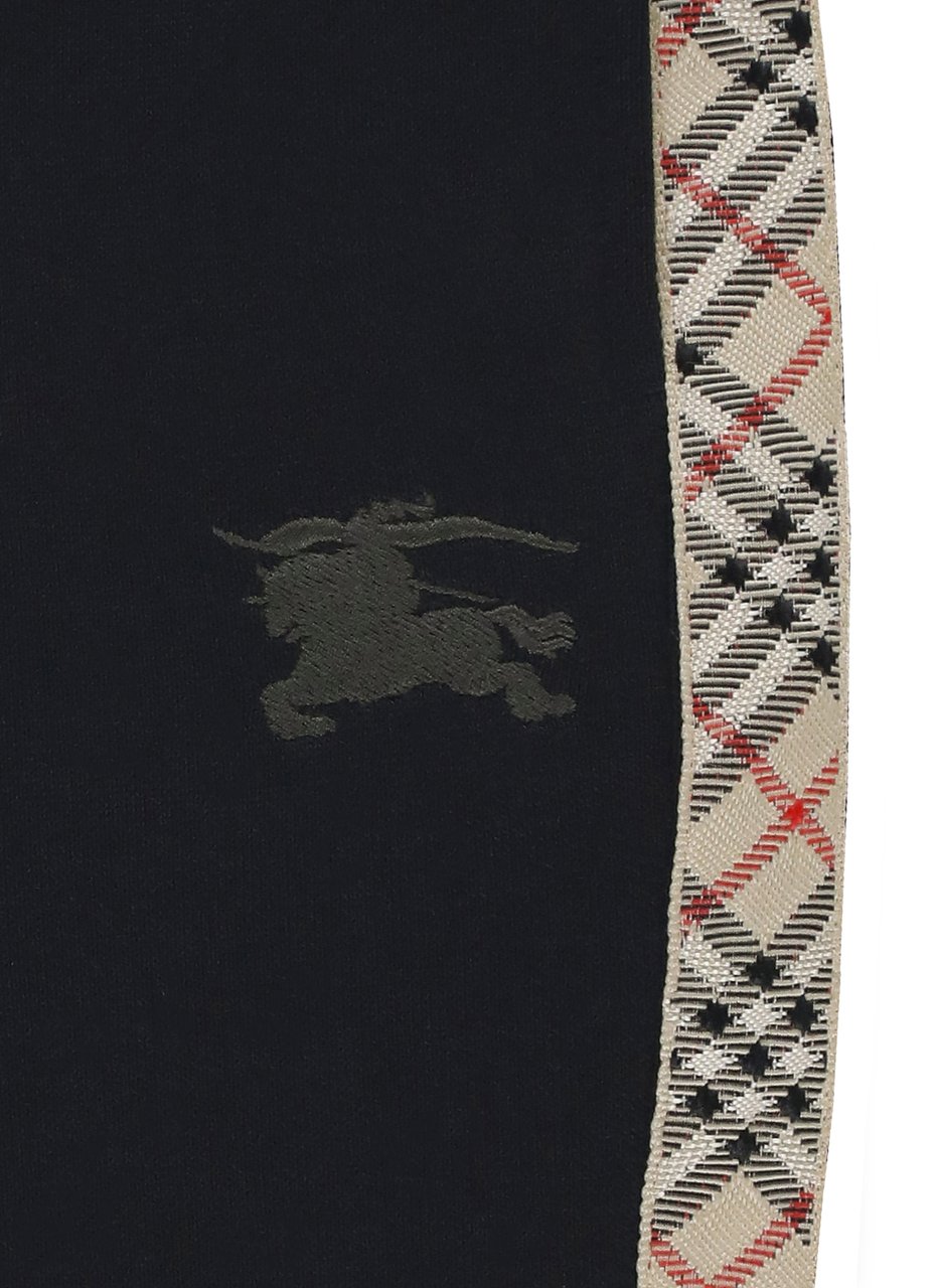 Burberry Trousers Black Zwart