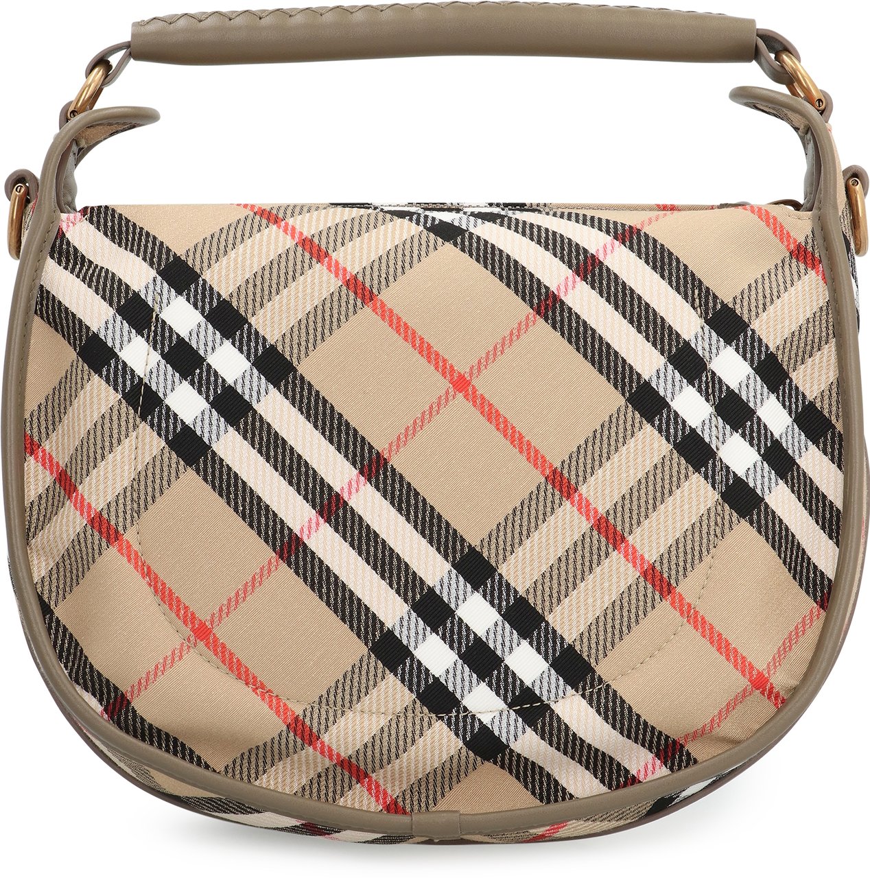Burberry B Clip piccola Messenger bag Beige