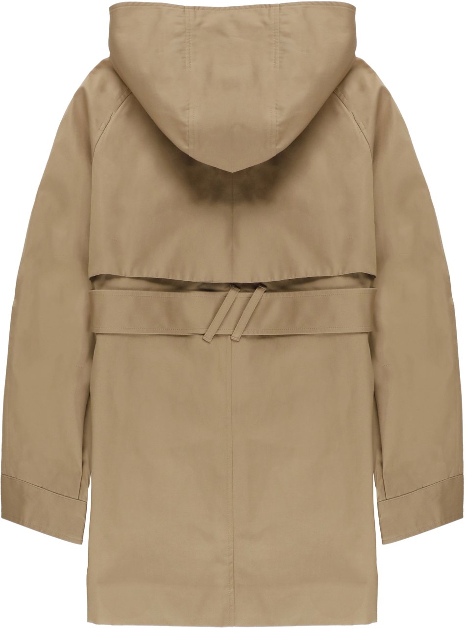 Burberry Coats Beige Beige