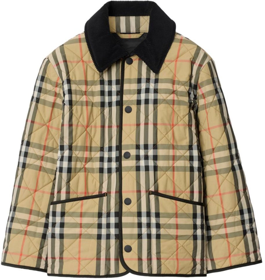 Burberry Coats Beige Beige