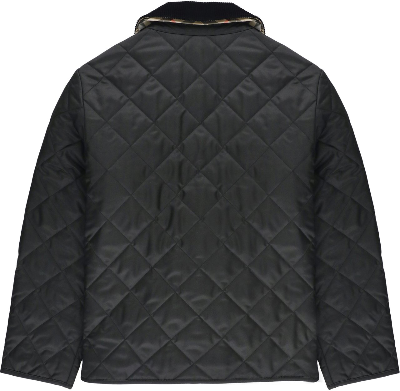 Burberry Coats Black Zwart