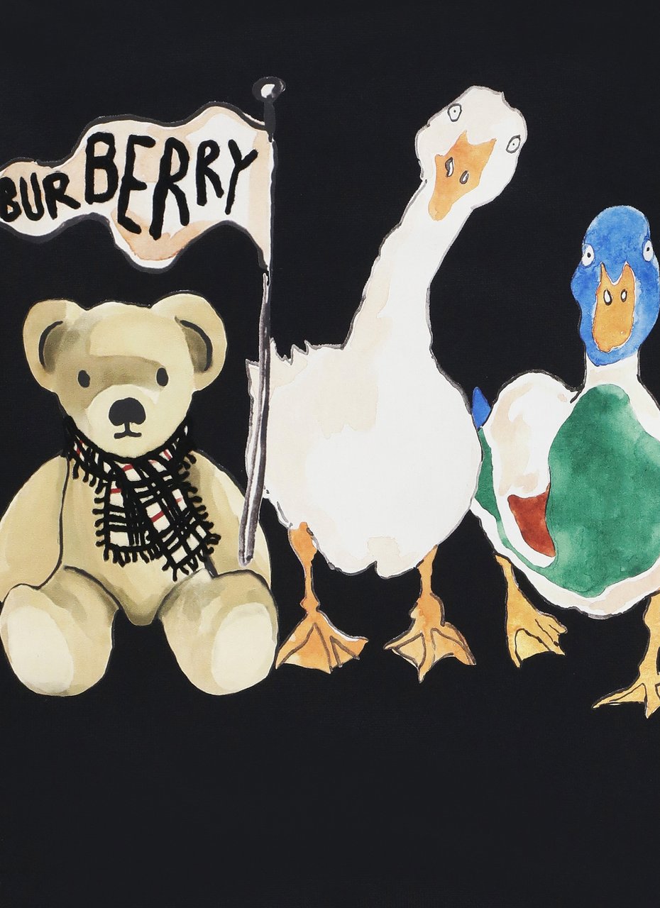 Burberry Sweaters Black Zwart