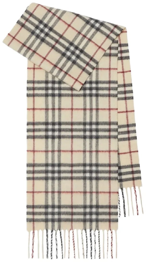 Burberry vtg chk cash scarf divers Divers
