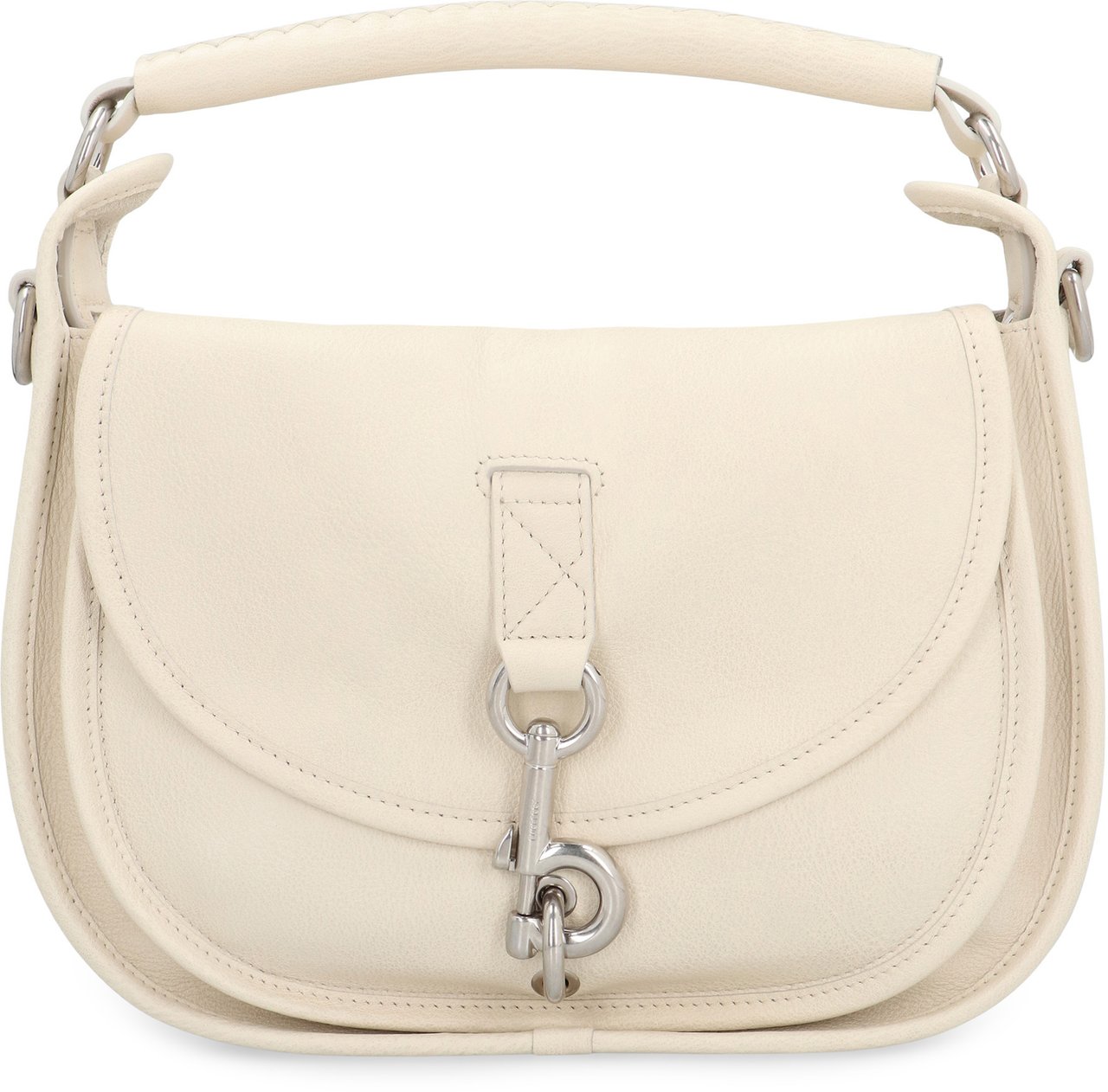 Burberry B Clip piccola Messenger bag Wit