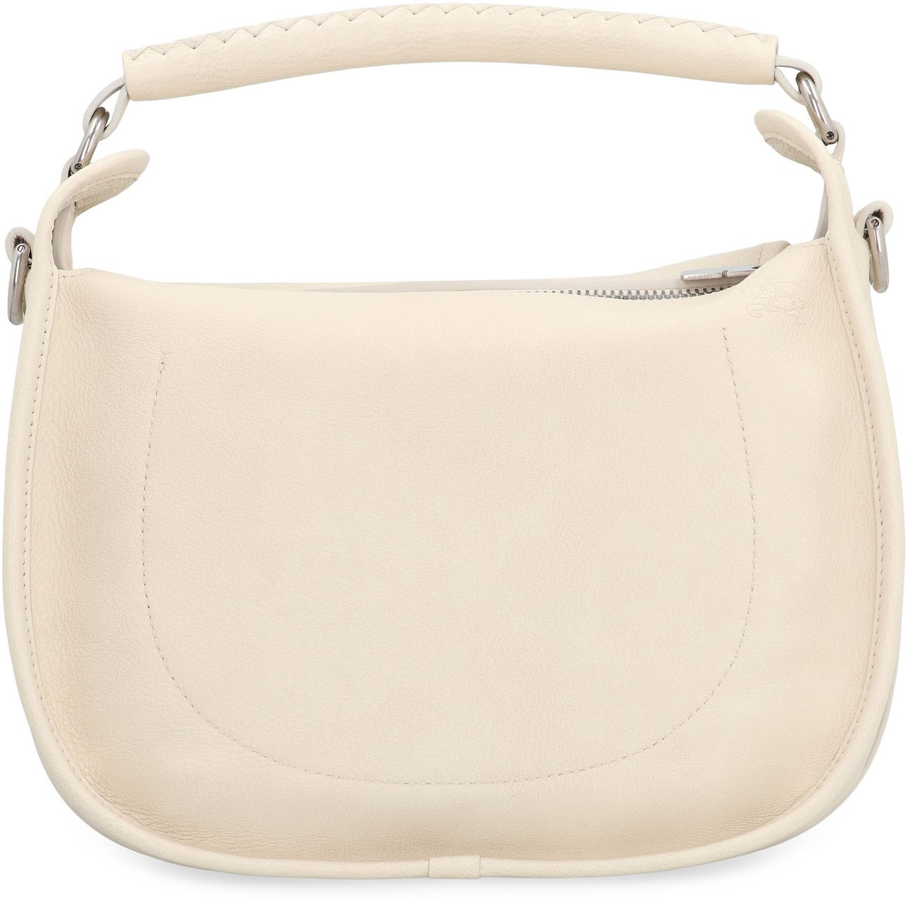 Burberry B Clip piccola Messenger bag Wit