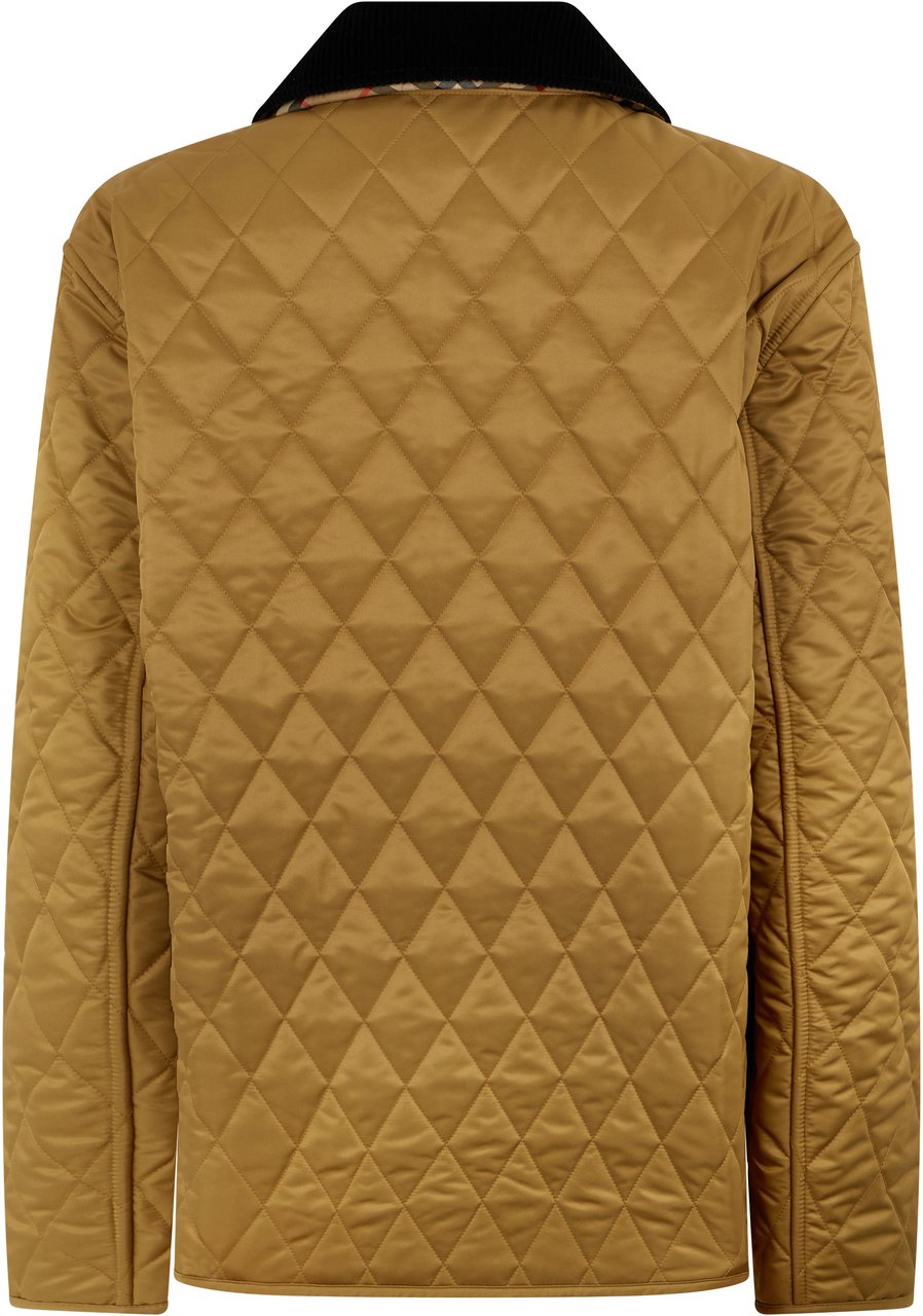 Burberry Dranefeld quilted jacket Neutraal
