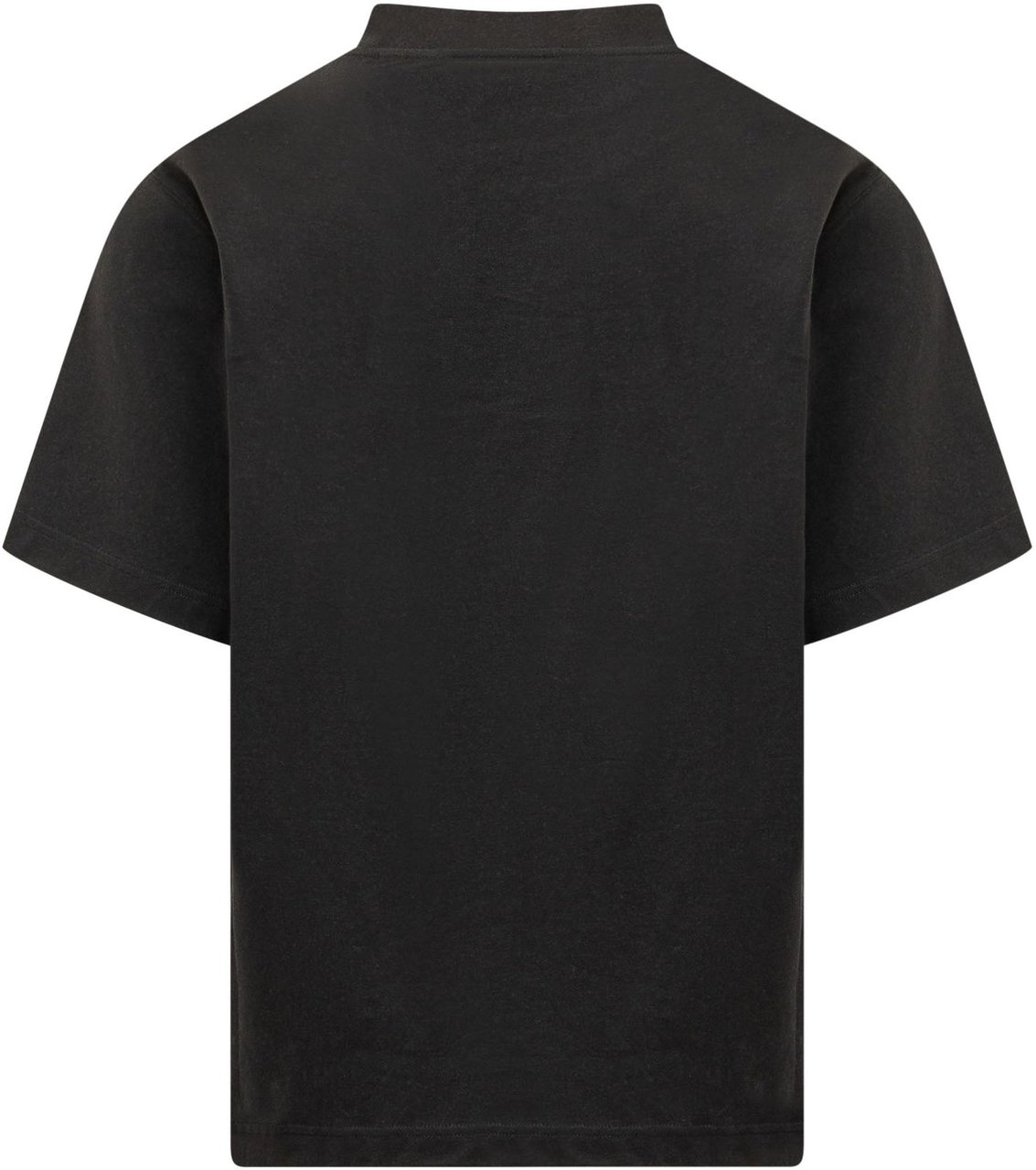 Burberry T-shirt Ryan con Stampa Knight Frontale Zwart