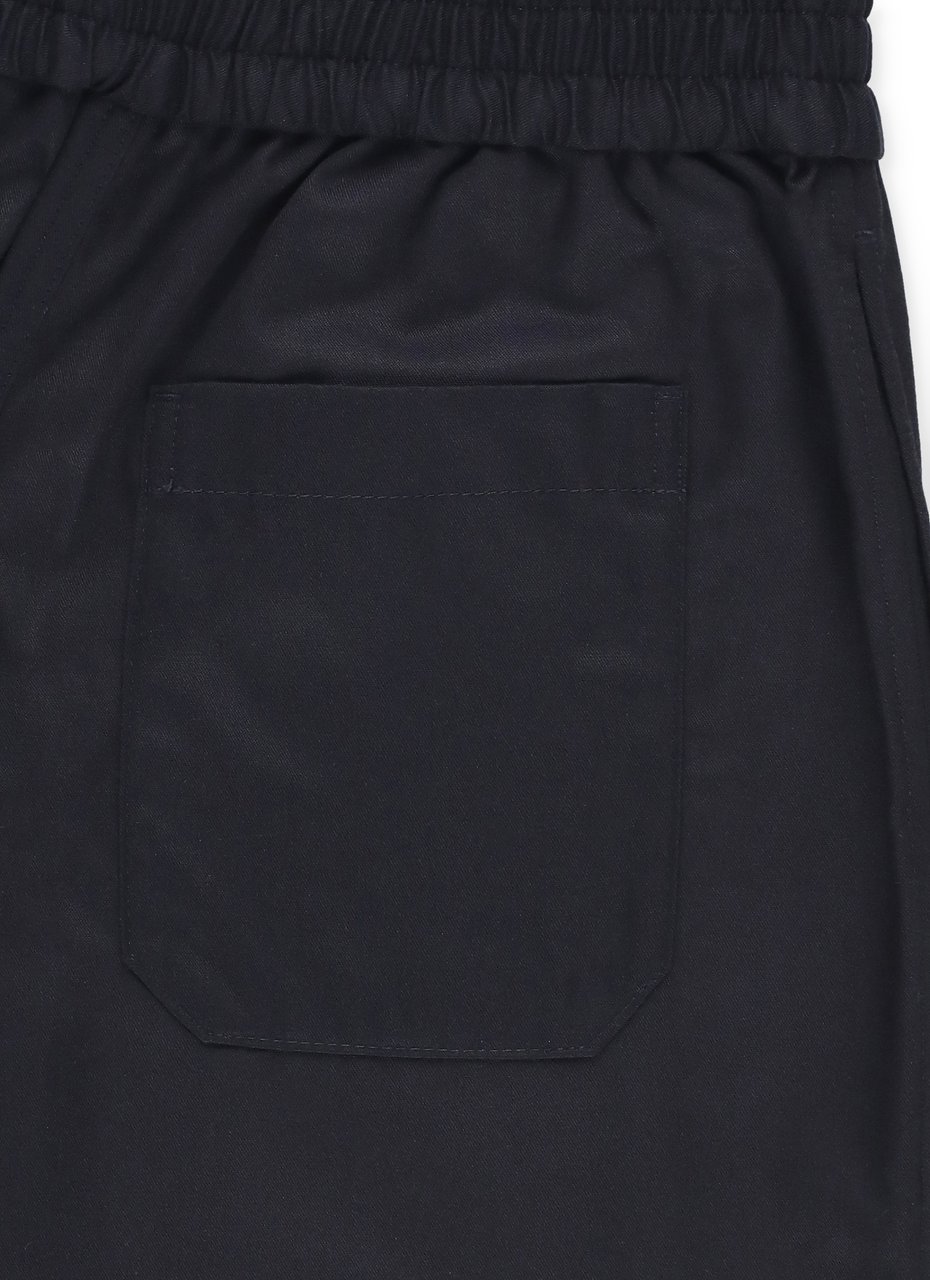 Burberry Trousers Blue Blauw