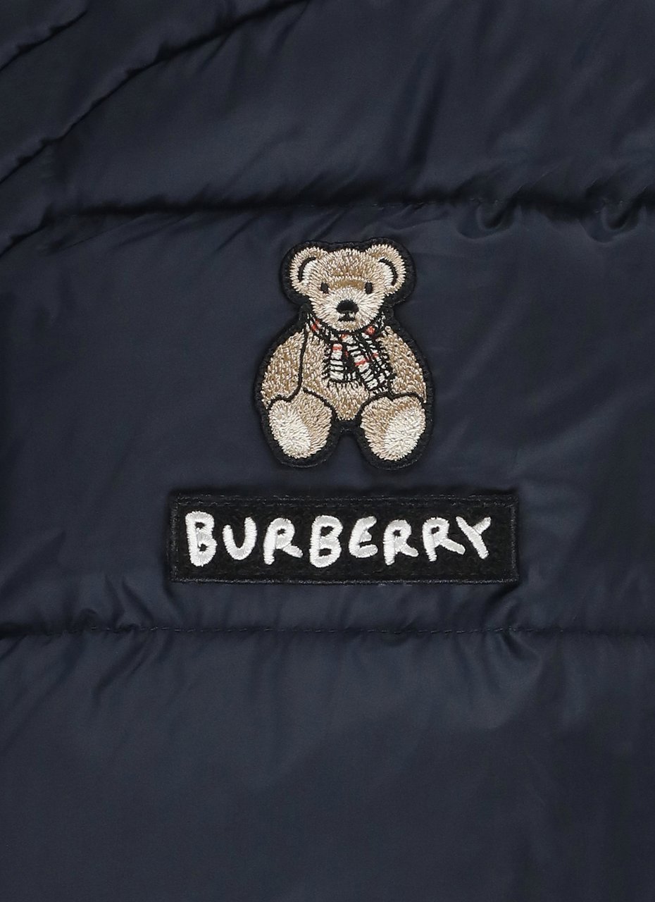 Burberry Coats Blue Blauw