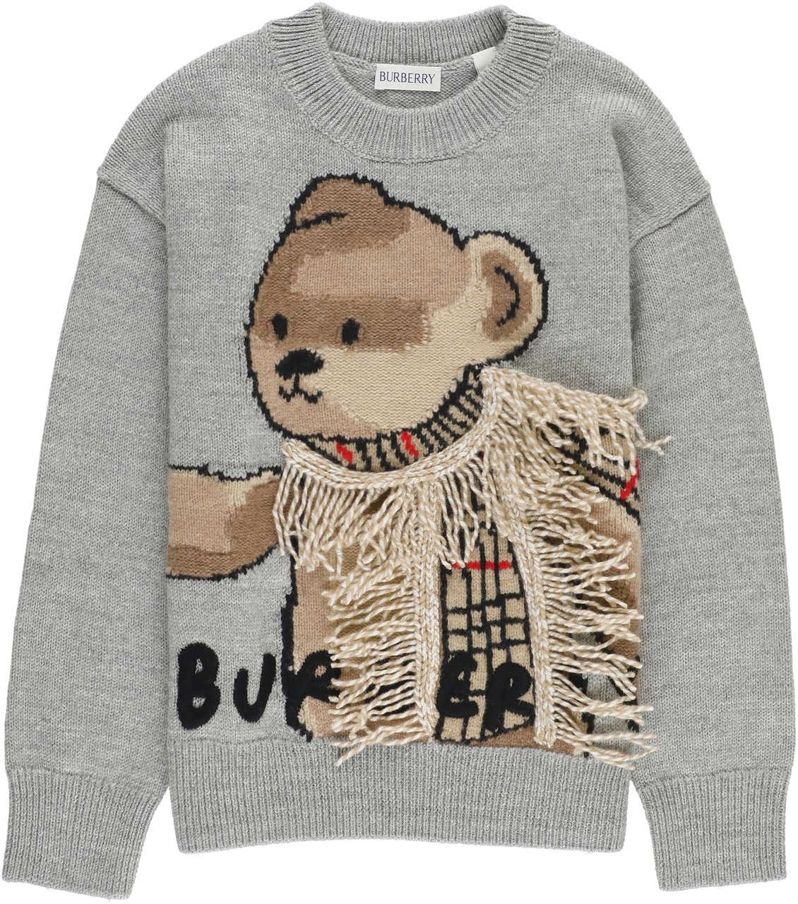 Burberry Sweaters Grey Grijs
