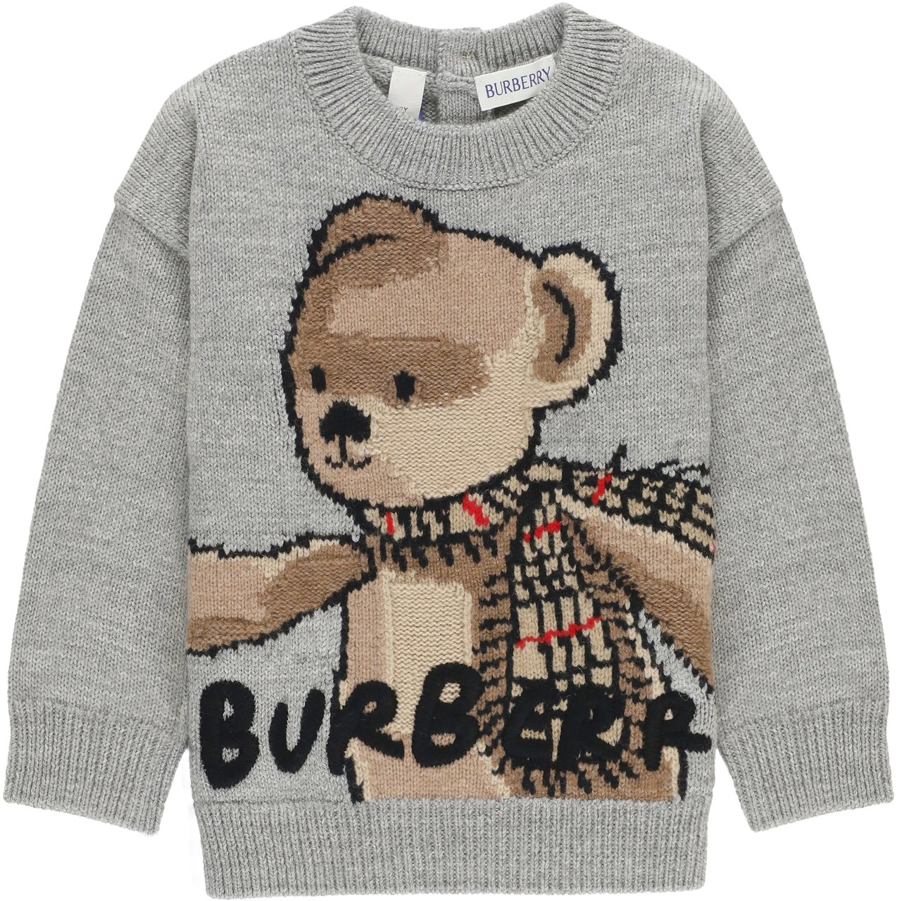 Burberry Sweaters Grey Grijs
