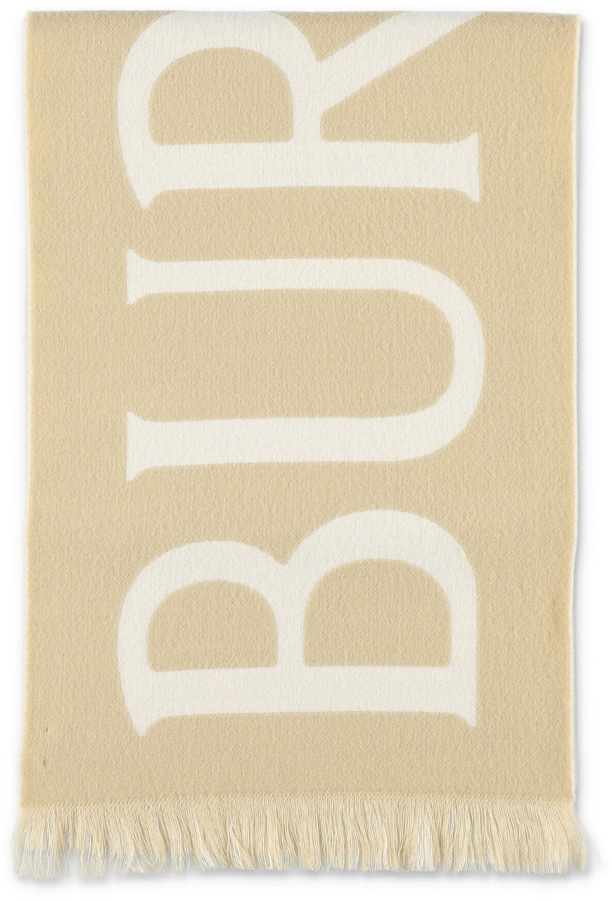 Burberry Mu Text Wl Scf Sand Beige