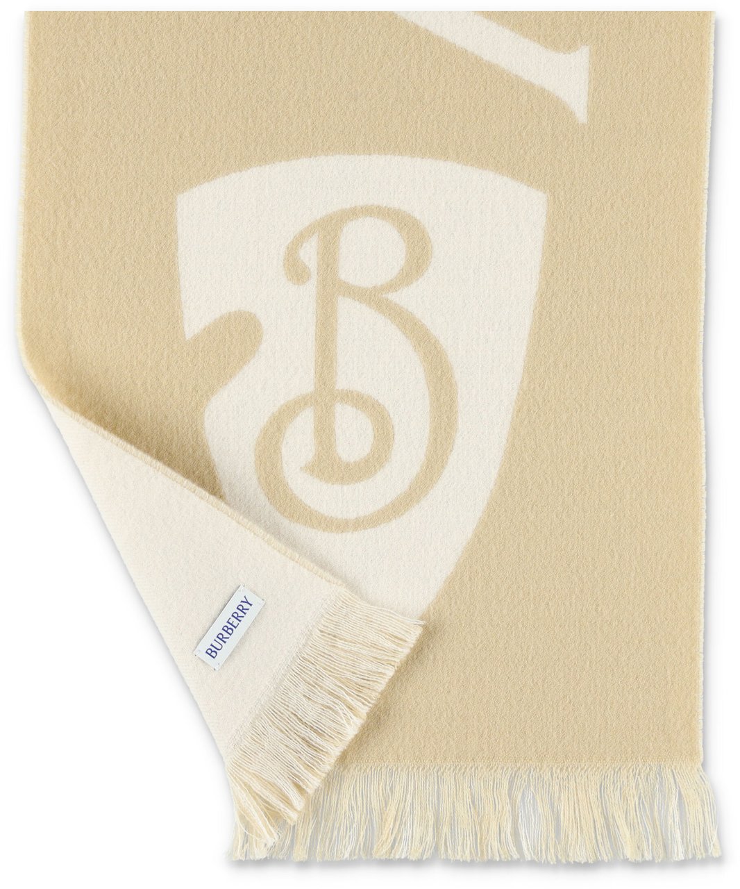 Burberry Mu Text Wl Scf Sand Beige