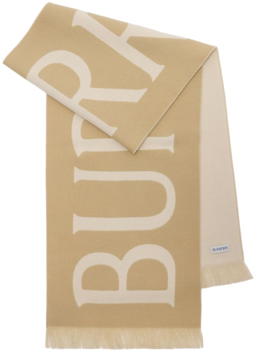 Burberry Scarfs Beige Beige