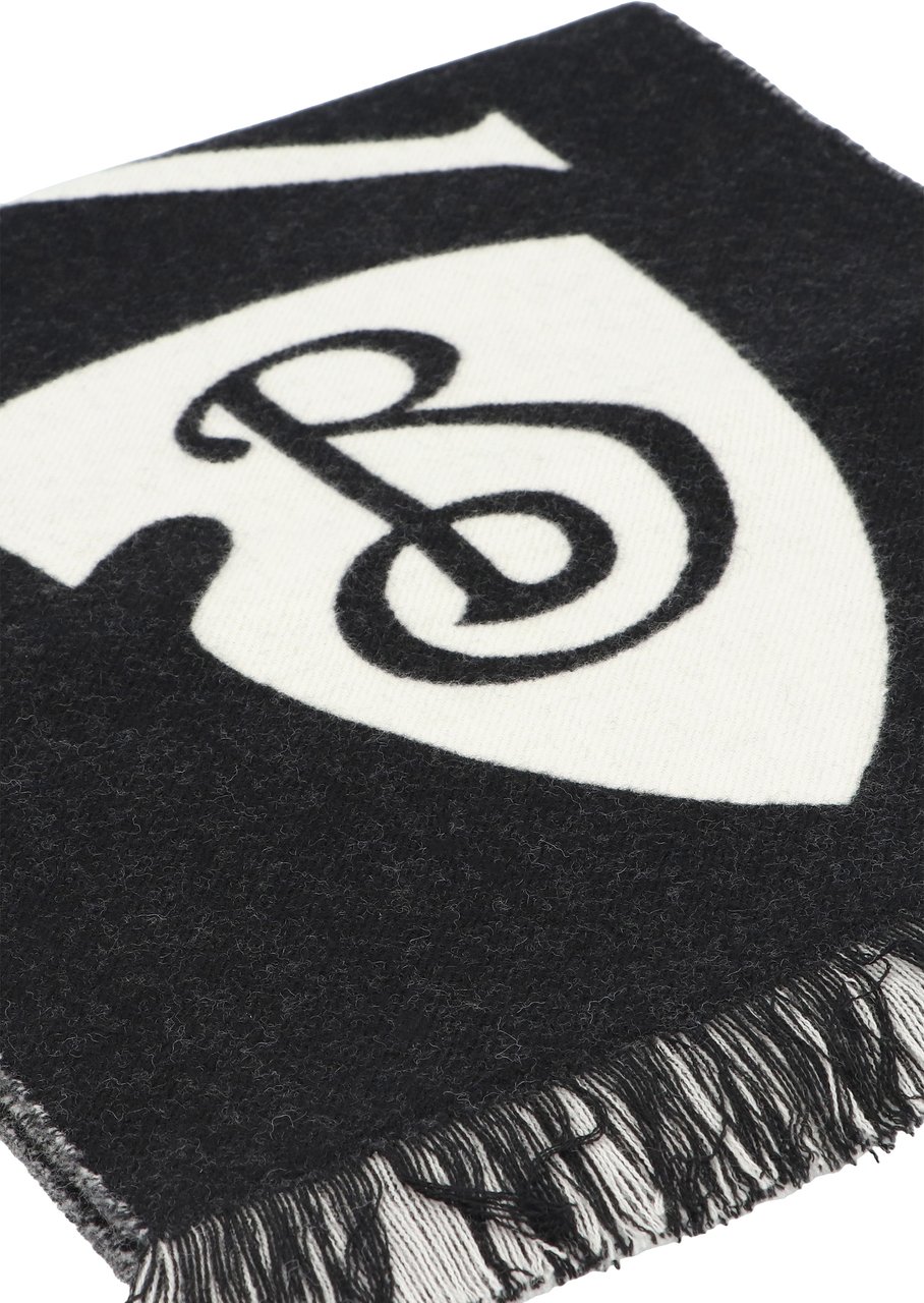 Burberry Wool scarf Zwart