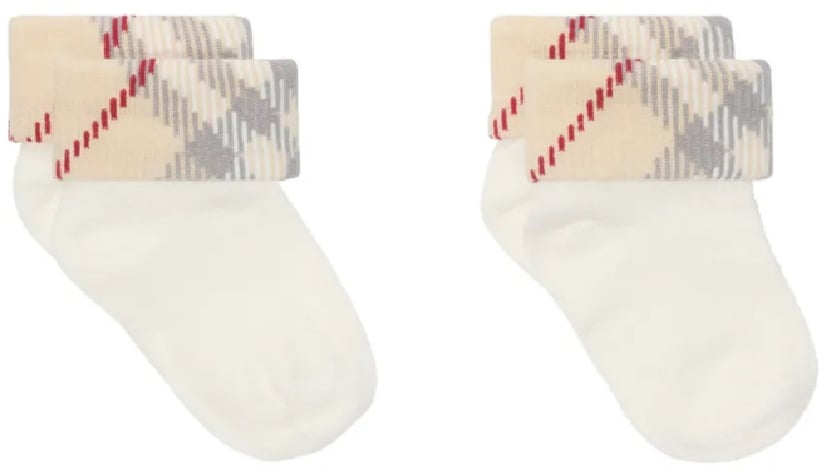 Burberry chk turn back set divers Divers