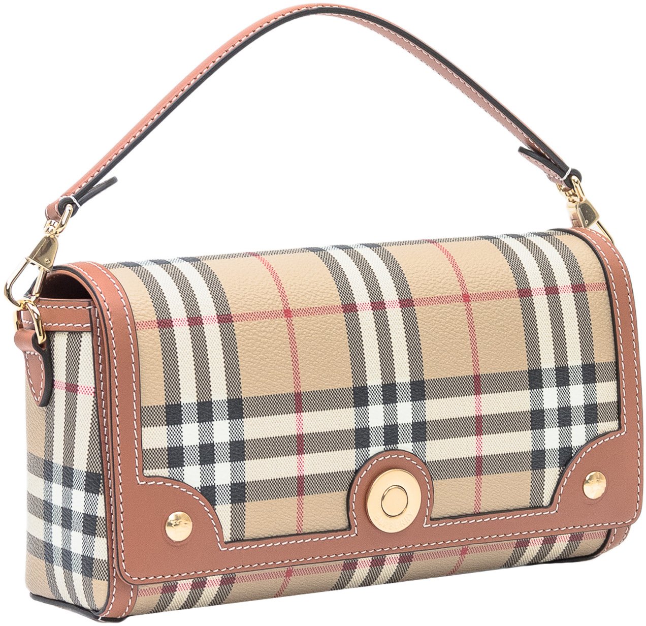 Burberry Borsa a Spalla Check Divers