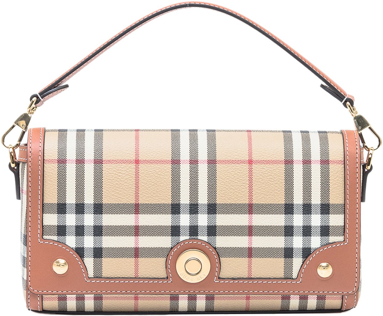 Burberry Borsa a Spalla Check Divers