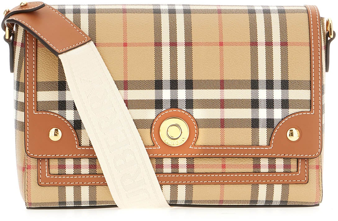 Burberry Burberry Printed canvas shoulder bag Divers