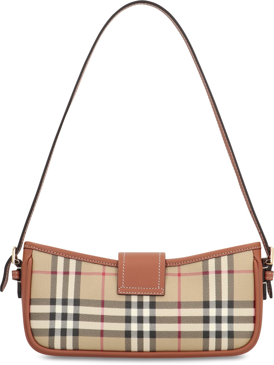 Burberry Check print shoulder bag Bruin
