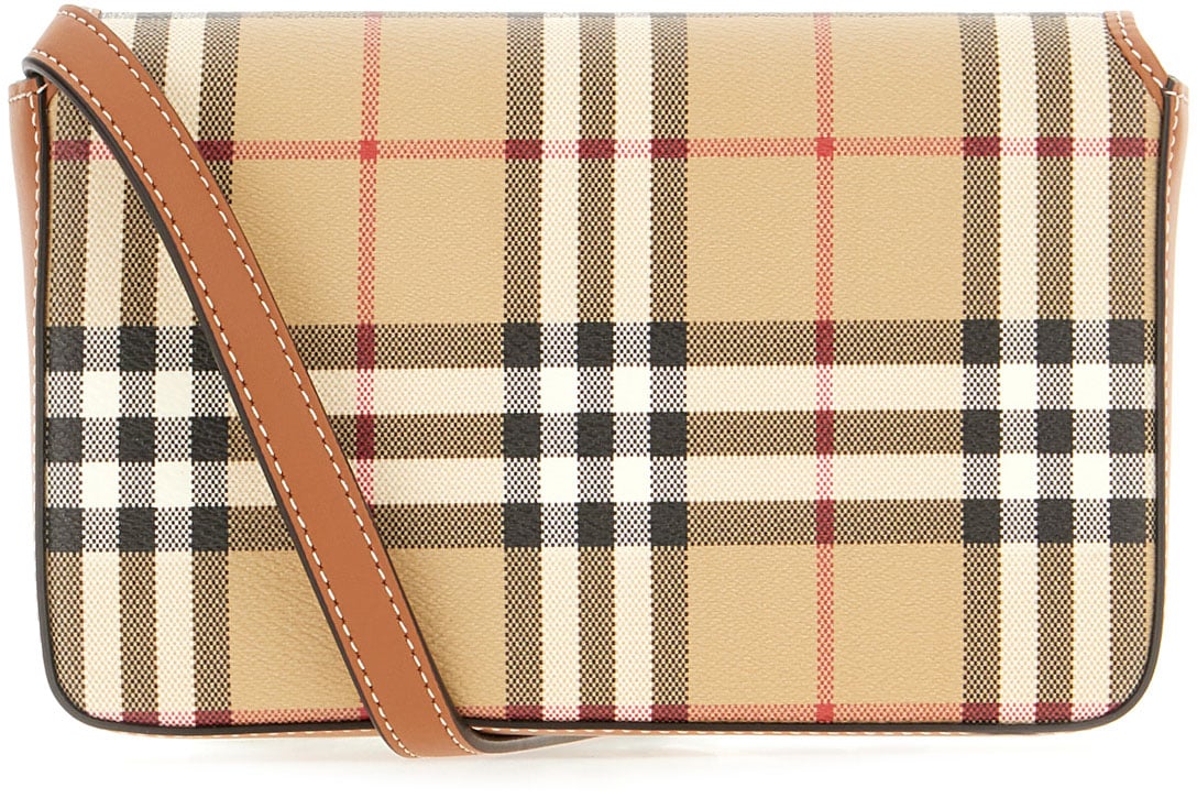 Burberry Burberry Printed leather crossbody bag Divers