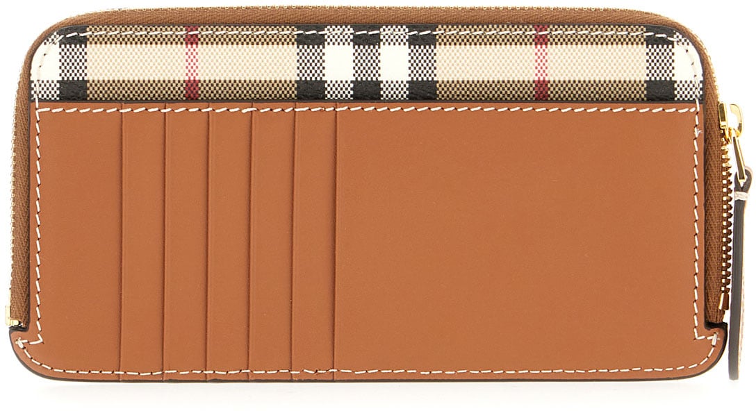 Burberry Burberry Printed fabric wallet Divers