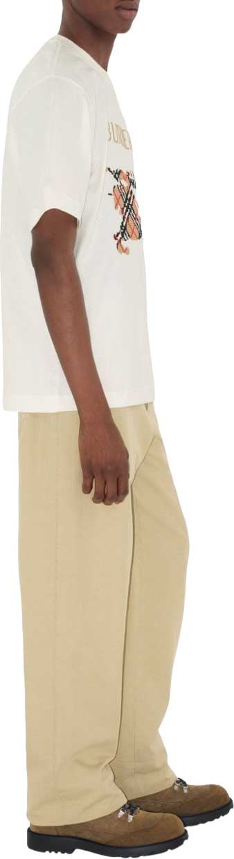 Burberry T-Shirts And Polos White Wit