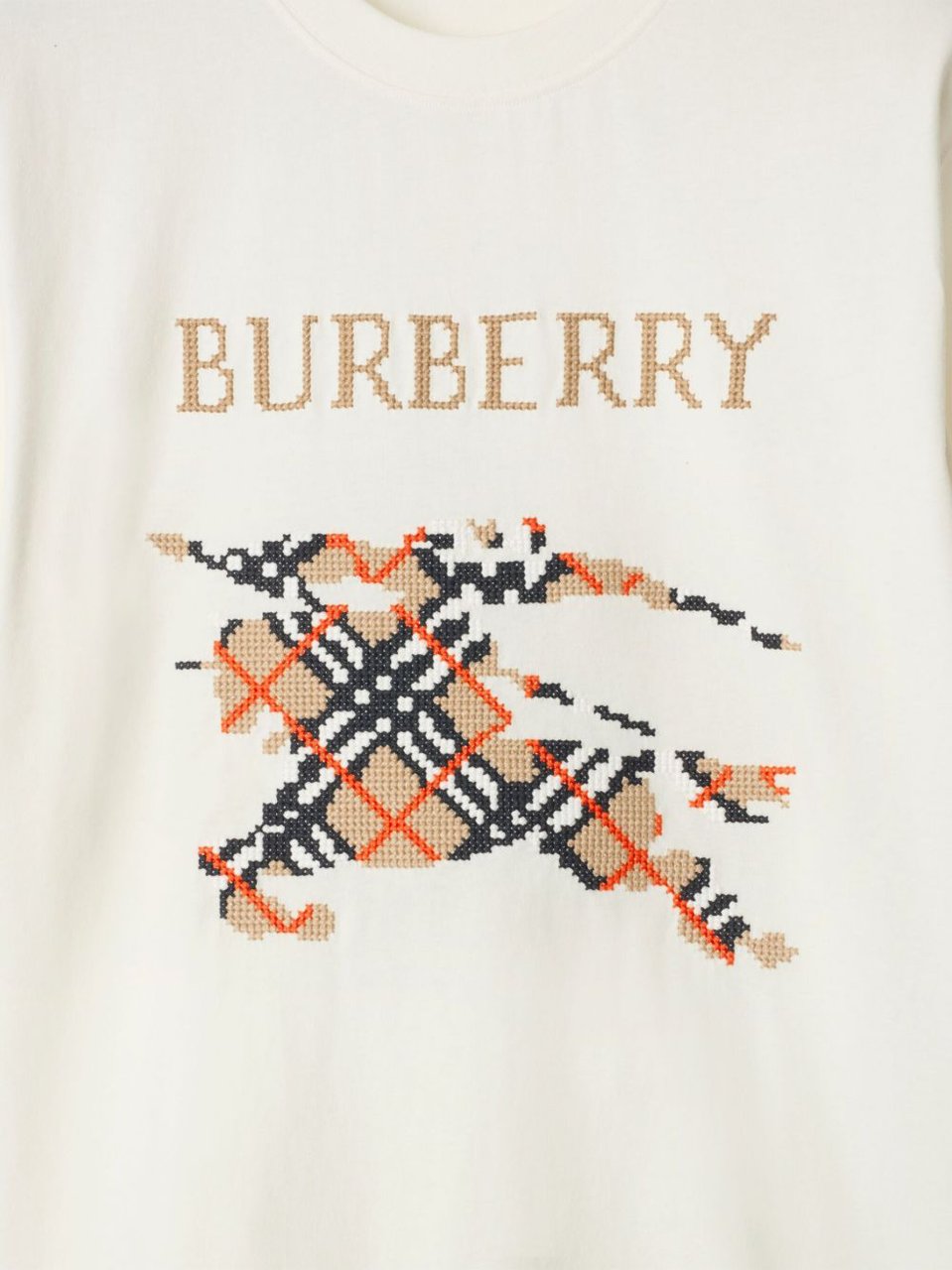 Burberry T-Shirts And Polos White Wit